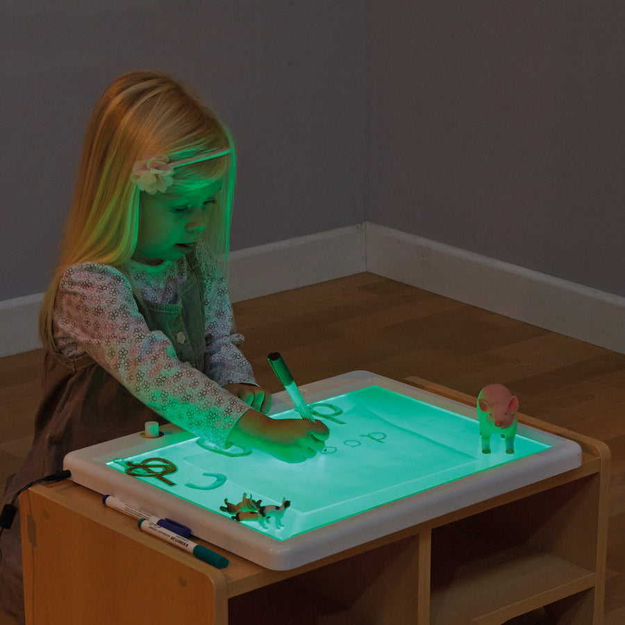 Vaschetta per tavoletta luminosa A3 - accessorio piano luminoso - gioco  sensoriale – MondoSnoezelen