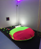Pavimento antitrauma ad alta densità per black room (stanza nera per luce UV)