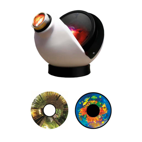 proiettore a Led per uso domestico con 3 dischi magnetici inclusi