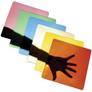 Set Di 10 Specchi In Plastica Per Scuola, Formato A6, 15x10 Cm, Infrangibili E Sicuri - copertina