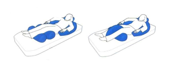 cuscino posturale a ferro di cavallo grande 