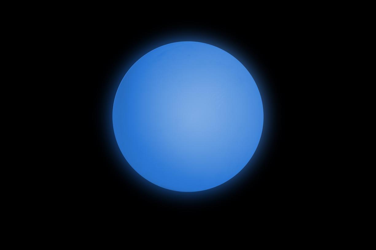 lampada a sfera per stimolazione sensoriale tattile e visiva