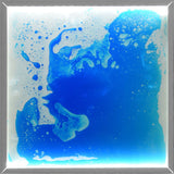 piastrella con gel blu illuminata a Led