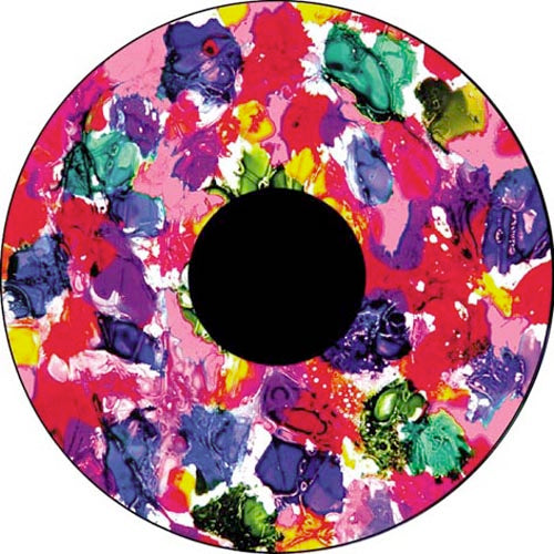 disco a olio colore natura astratta per proiezioni in stanza Snoezelen