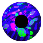 disco ad olio colori soft per proiettore stanza sensoriale