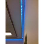 striscia LED per stanza Snoezelen  compatibile con sistema interattivo per cambiare colore assieme agli altri strumenti