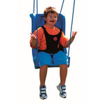 sedile altalena con sostegno e corde per bambini con disabilità