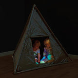 Tenda sensoriale piramidale scura