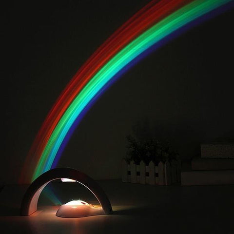 proiettore per creare un arcobaleno luminoso nella stanza sensoriale